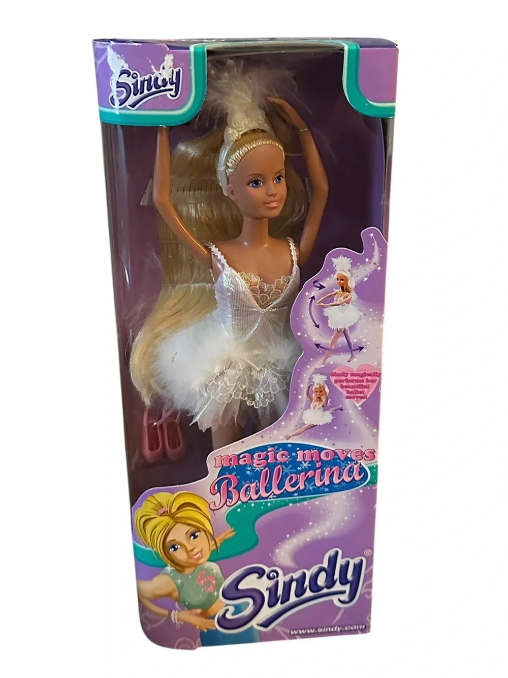 Vintage Sindy Doll Magic Moves Ballerina Boxed Barbie Style Blonde Fashion